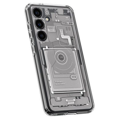 Etui til Samsung Galaxy S24 S921, Spigen, Ultra Hybrid Zero One, Hvid