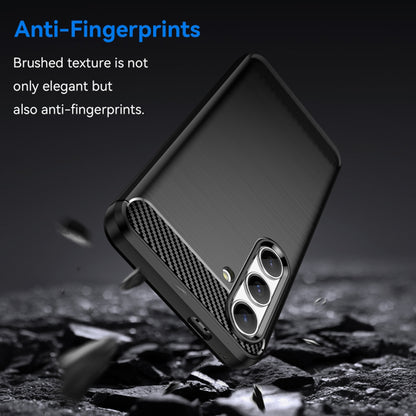 Cover til Samsung Galaxy S24 S921, Techsuit, Carbon, Sort