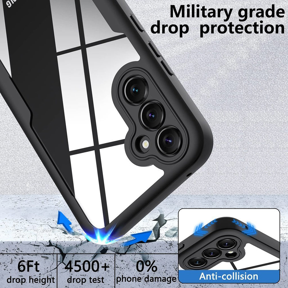 Cover til Samsung Galaxy S24 S921, Techsuit, ColorVerse 360, Sort