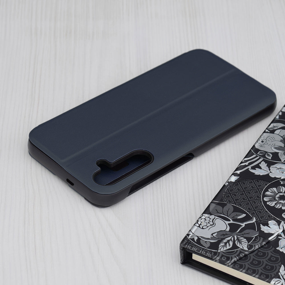 Cover til Samsung Galaxy S24 S921, Techsuit, eFold, Mørkeblå