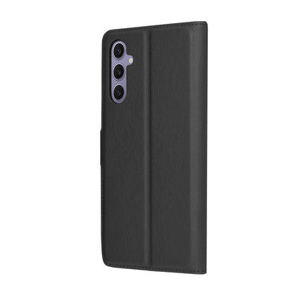 Cover til Samsung Galaxy S24 S921, Techsuit, Leather Folio, Sort