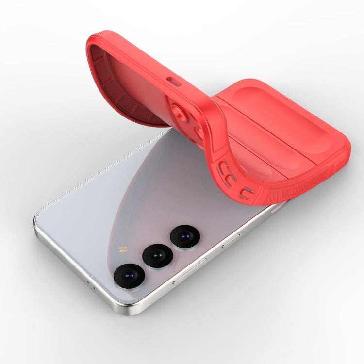 Cover til Samsung Galaxy S24 S921, Techsuit, Magic Shield, Sort