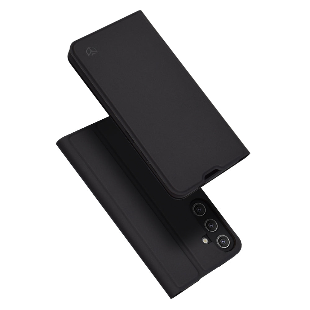 Cover til Samsung Galaxy S24 S921, Techsuit, Magskin Book, Sort