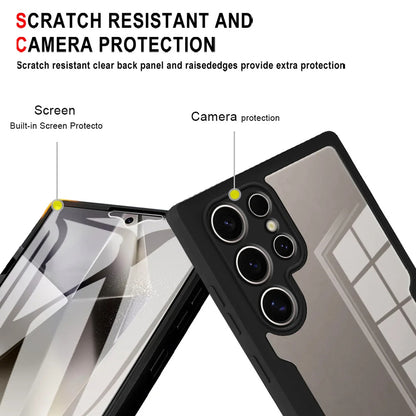 Cover til Samsung Galaxy S24 Ultra S928, Techsuit, ColorVerse 360, Sort