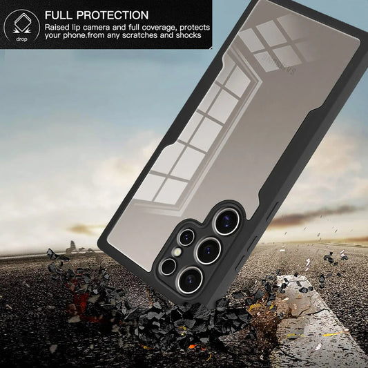 Cover til Samsung Galaxy S24 Ultra S928, Techsuit, ColorVerse 360, Sort
