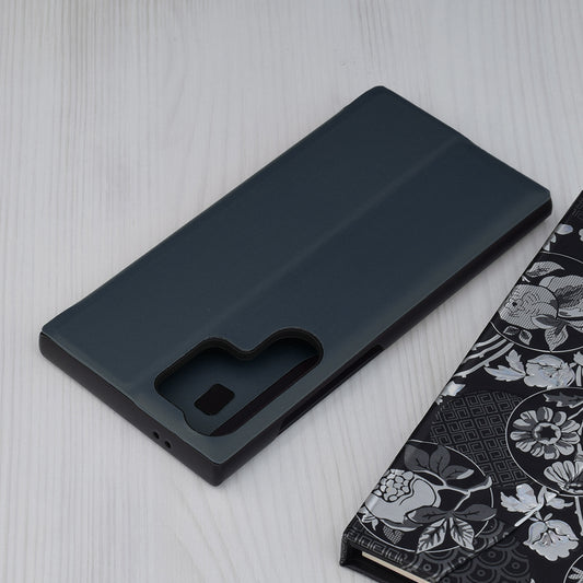 Cover til Samsung Galaxy S24 Ultra S928, Techsuit, eFold, Mørkeblå