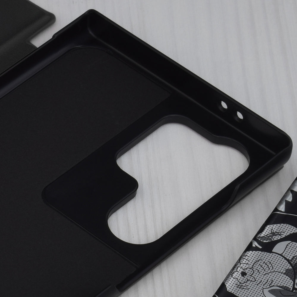 Cover til Samsung Galaxy S24 Ultra S928, Techsuit, eFold, Sort
