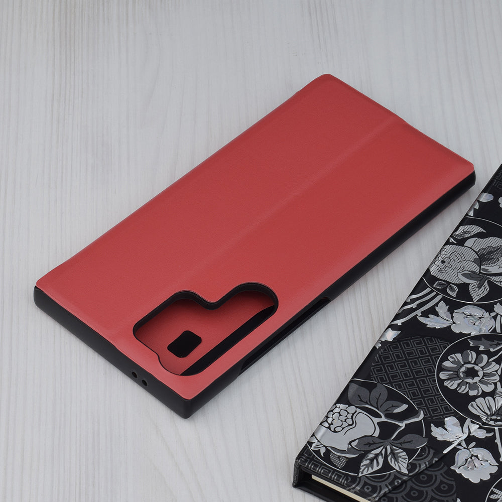 Cover til Samsung Galaxy S24 Ultra S928, Techsuit, eFold, Rød