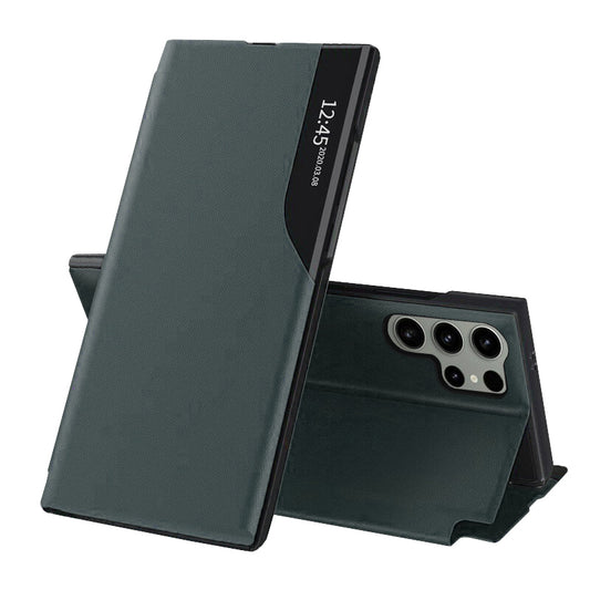 Cover til Samsung Galaxy S24 Ultra S928, Techsuit, eFold, Grøn