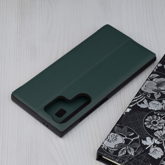 Cover til Samsung Galaxy S24 Ultra S928, Techsuit, eFold, Grøn