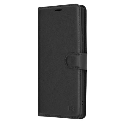 Cover til Samsung Galaxy S24 Ultra S928, Techsuit, Leather Folio, Sort