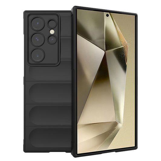 Cover til Samsung Galaxy S24 Ultra S928, Techsuit, Magic Shield, Sort