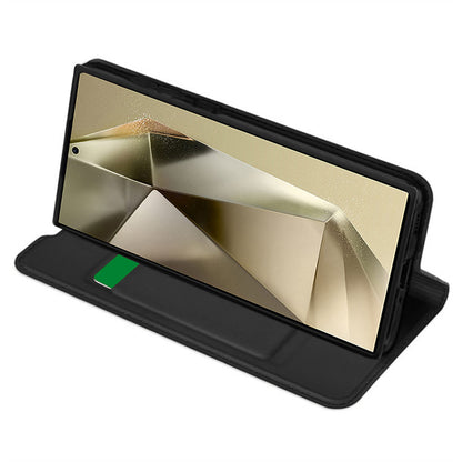 Cover til Samsung Galaxy S24 Ultra S928, Techsuit, Magskin Book, Sort