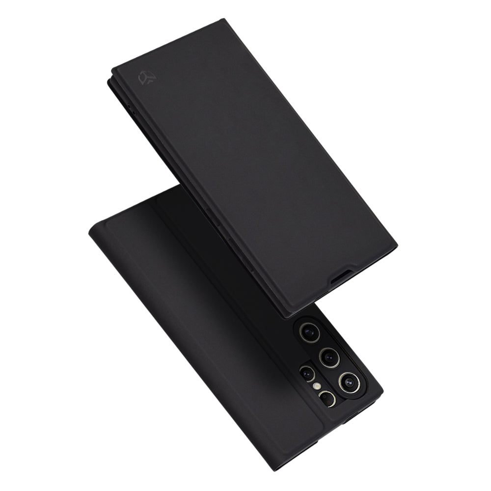 Cover til Samsung Galaxy S24 Ultra S928, Techsuit, Magskin Book, Sort
