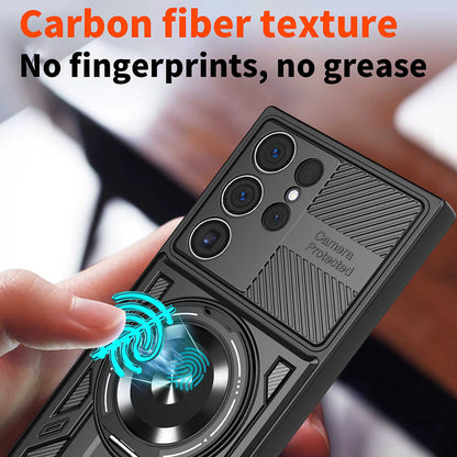 Cover til Samsung Galaxy S24 Ultra S928, Techsuit, RuggedCam, Blå