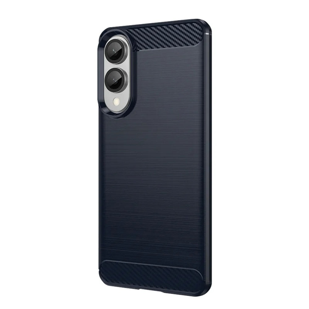 Cover til Samsung Galaxy S25 Edge S937, Techsuit, Carbon, Blå