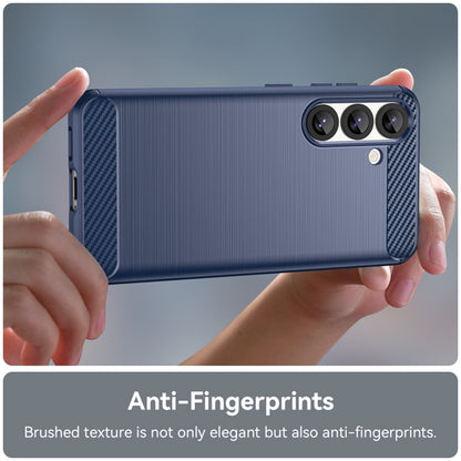 Cover til Samsung Galaxy S25 Edge S937, Techsuit, Carbon, Blå