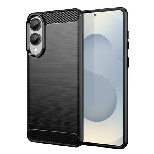 Cover til Samsung Galaxy S25 Edge S937, Techsuit, Carbon, Sort