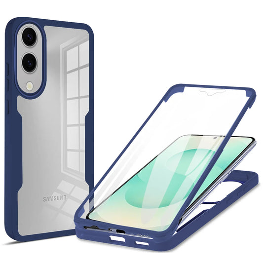 Cover til Samsung Galaxy S25 Edge S937, Techsuit, ColorVerse 360, Blå
