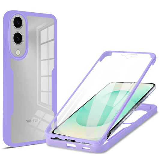 Cover til Samsung Galaxy S25 Edge S937, Techsuit, ColorVerse 360, Lilla