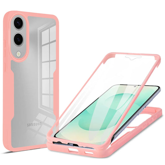 Cover til Samsung Galaxy S25 Edge S937, Techsuit, ColorVerse 360, Pink