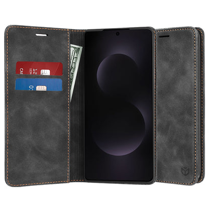 Cover til Samsung Galaxy S25 Edge S937, Techsuit, Confy, Sort