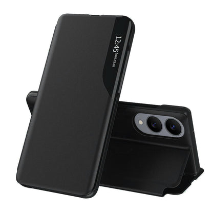 Cover til Samsung Galaxy S25 Edge S937, Techsuit, eFold, Sort
