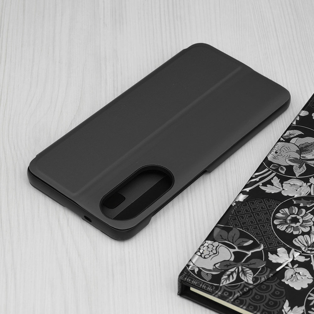 Cover til Samsung Galaxy S25 Edge S937, Techsuit, eFold, Sort