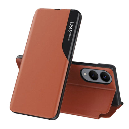 Cover til Samsung Galaxy S25 Edge S937, Techsuit, eFold, Orange