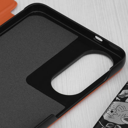 Cover til Samsung Galaxy S25 Edge S937, Techsuit, eFold, Orange
