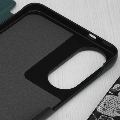 Cover til Samsung Galaxy S25 Edge S937, Techsuit, eFold, Grøn