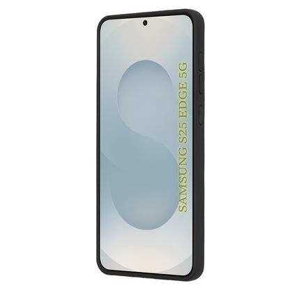 Cover til Samsung Galaxy S25 Edge S937, Techsuit, Glinth, Sort
