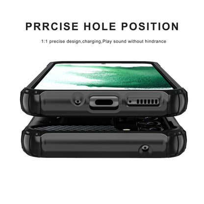 Cover til Samsung Galaxy S25 Edge S937, Techsuit, Hybrid Armor, Sort