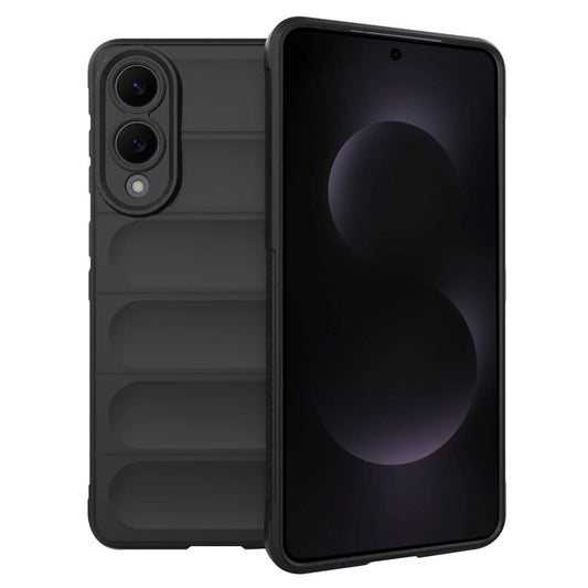 Cover til Samsung Galaxy S25 Edge S937, Techsuit, Magic Shield, Sort