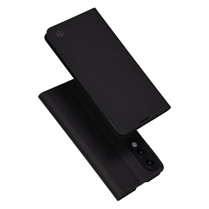 Cover til Samsung Galaxy S25 Edge S937, Techsuit, Magskin Book, Sort