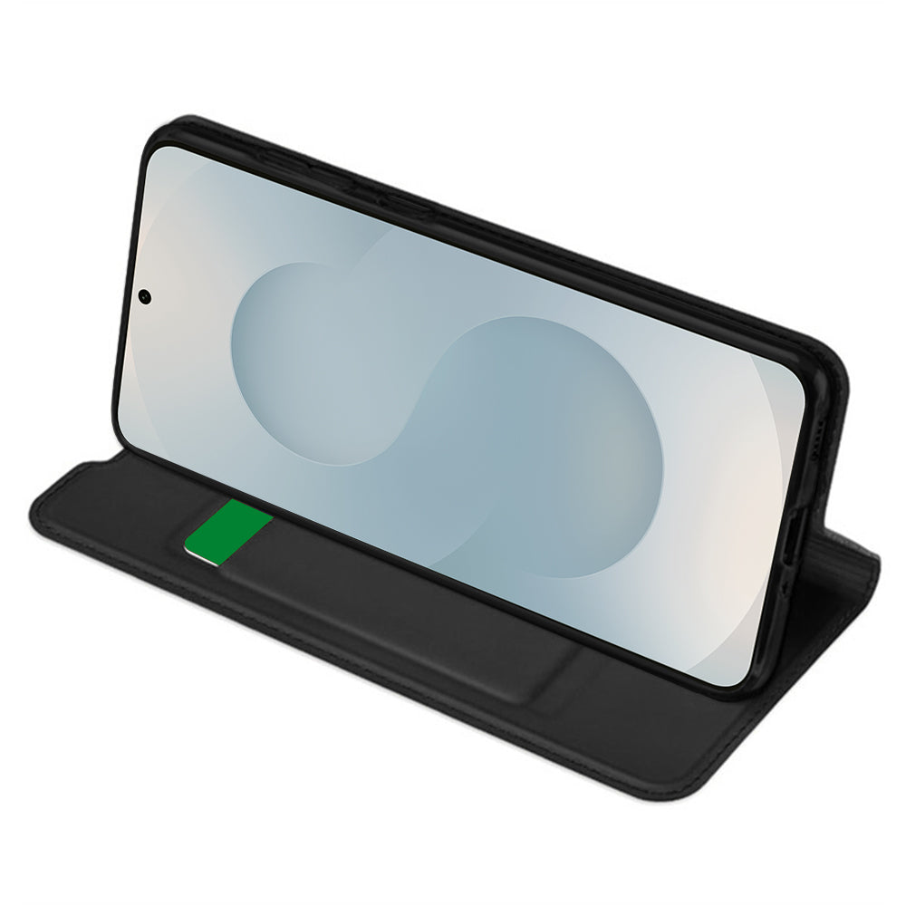 Cover til Samsung Galaxy S25 Edge S937, Techsuit, Magskin Book, Sort
