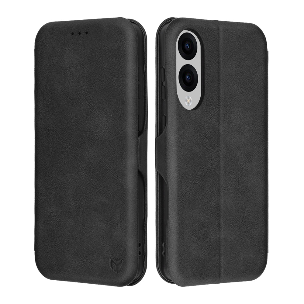 Cover til Samsung Galaxy S25 Edge S937, Techsuit, Safe Wallet Plus, Sort