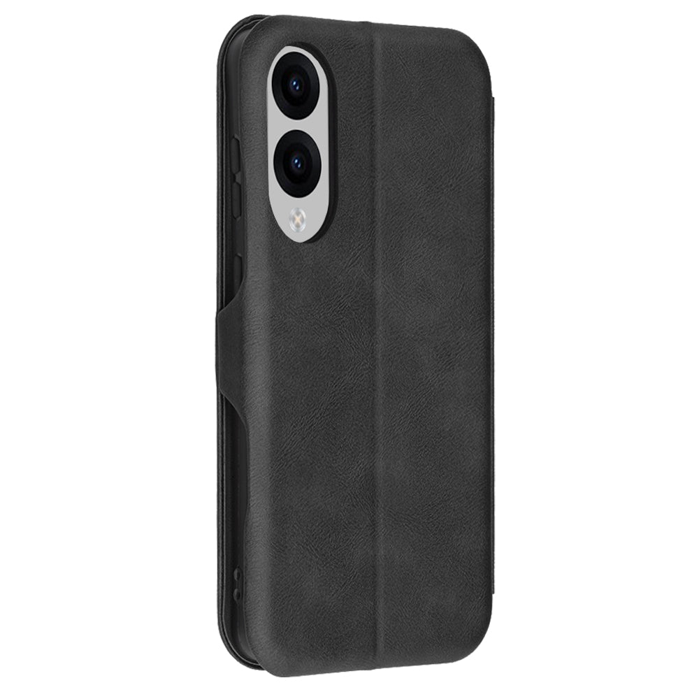 Cover til Samsung Galaxy S25 Edge S937, Techsuit, Safe Wallet Plus, Sort
