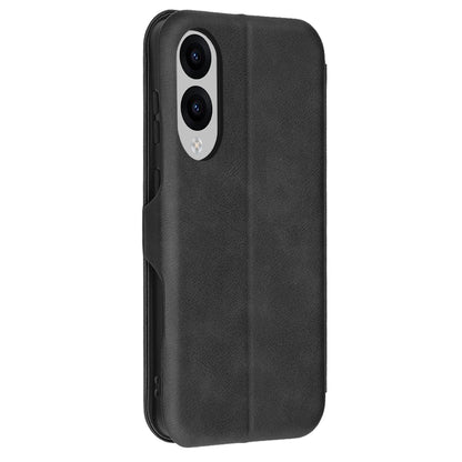 Cover til Samsung Galaxy S25 Edge S937, Techsuit, Safe Wallet Plus, Sort