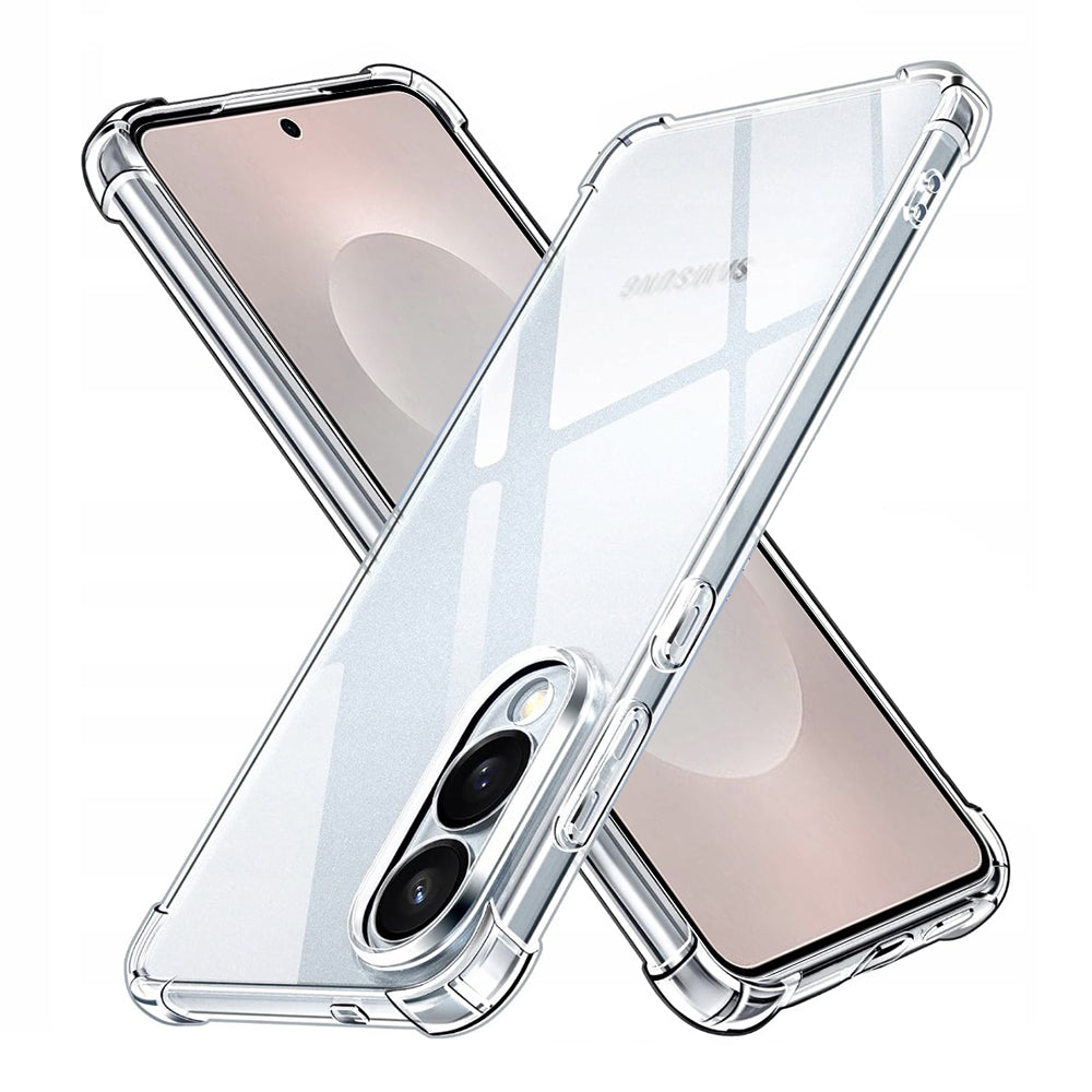 Cover til Samsung Galaxy S25 Edge S937, Techsuit, Stødabsorberende Klar, Transparent
