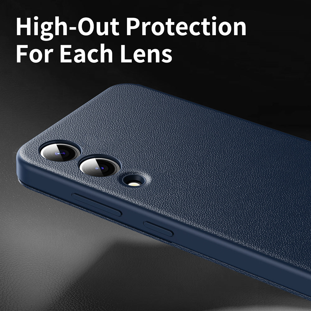 Cover til Samsung Galaxy S25 Edge S937, Techsuit, SmartView, Blå
