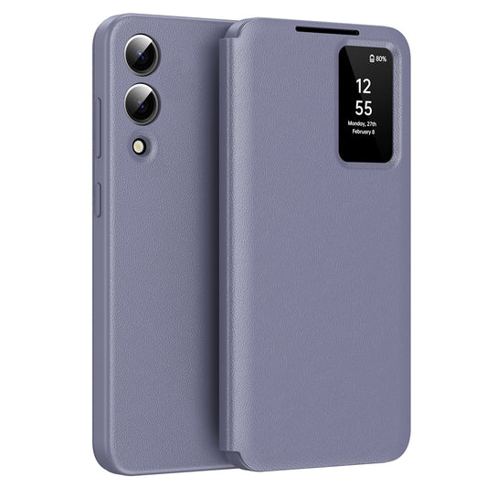 Cover til Samsung Galaxy S25 Edge S937, Techsuit, SmartView, Lilla