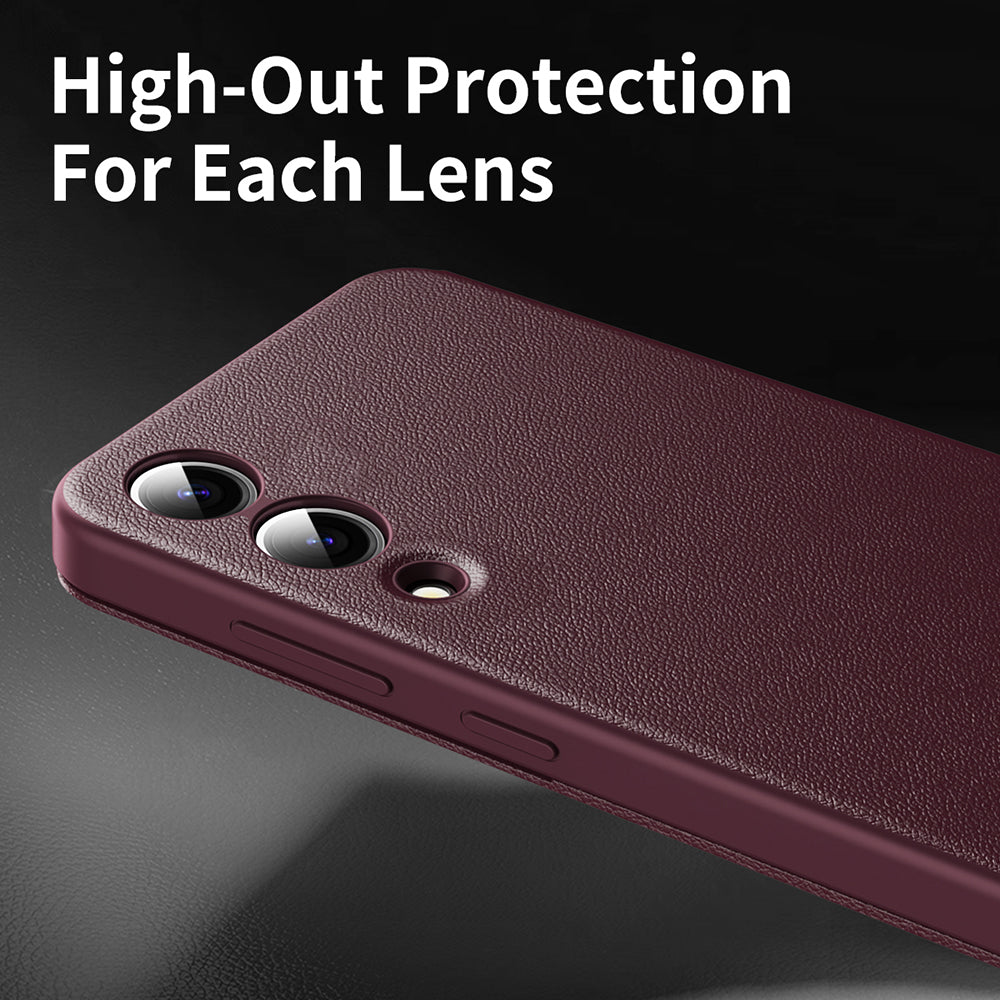 Cover til Samsung Galaxy S25 Edge S937, Techsuit, SmartView, Rød