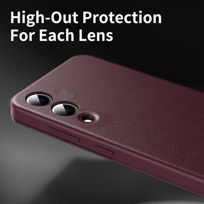 Cover til Samsung Galaxy S25 Edge S937, Techsuit, SmartView, Rød