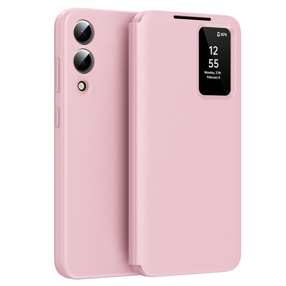 Cover til Samsung Galaxy S25 Edge S937, Techsuit, SmartView, Pink