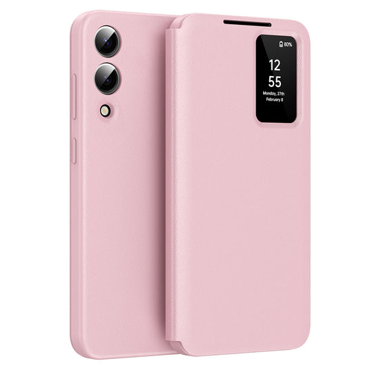 Cover til Samsung Galaxy S25 Edge S937, Techsuit, SmartView, Pink