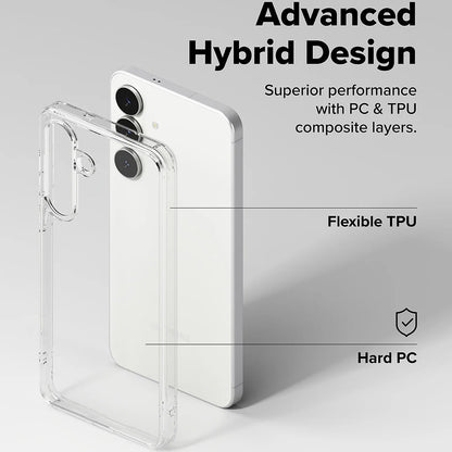 Cover til Samsung Galaxy S25 FE, Ringke, Fusion, Transparent