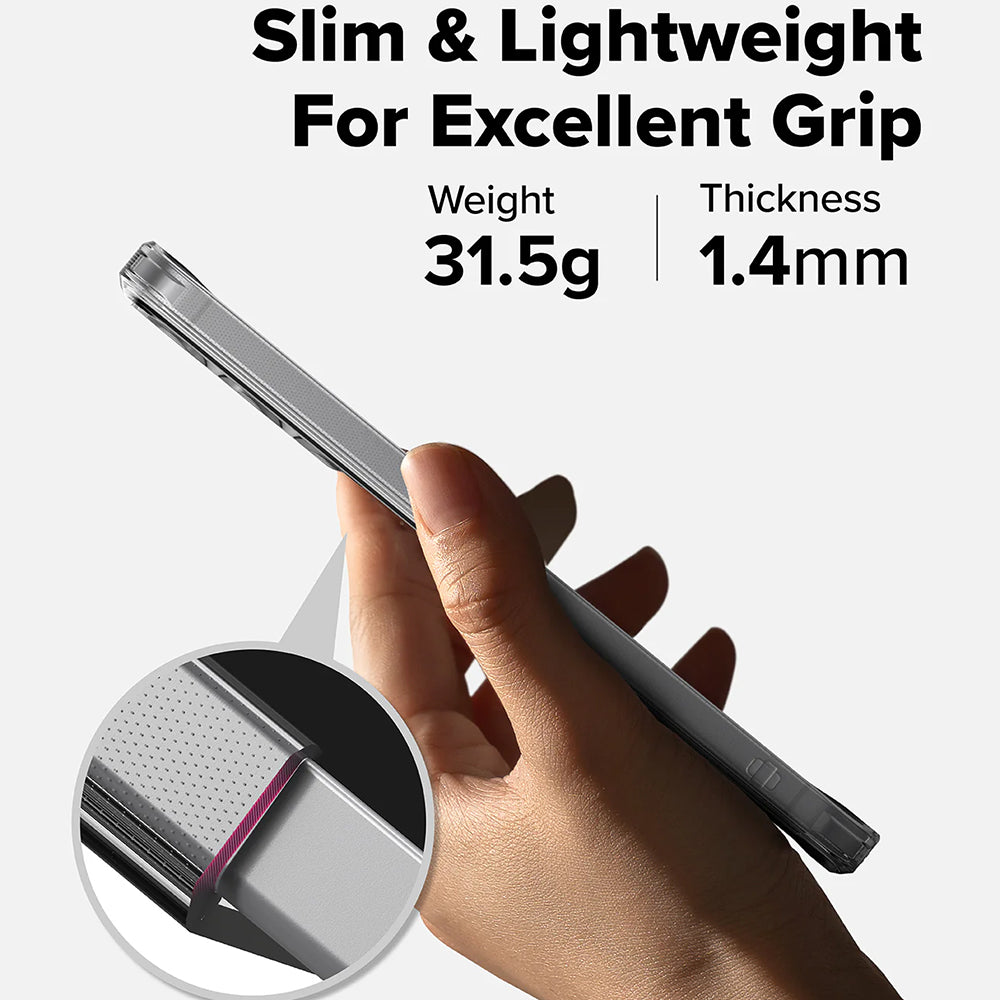 Cover til Samsung Galaxy S25 FE, Ringke, Fusion, Mat Transparent