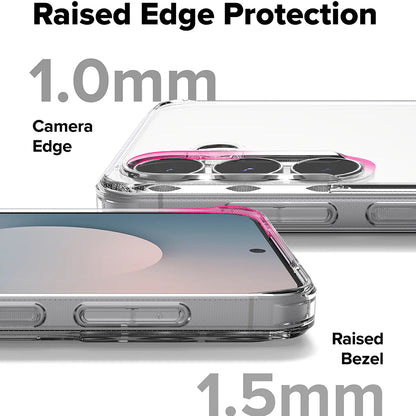 Cover til Samsung Galaxy S25 FE, Ringke, Fusion, Mat Transparent