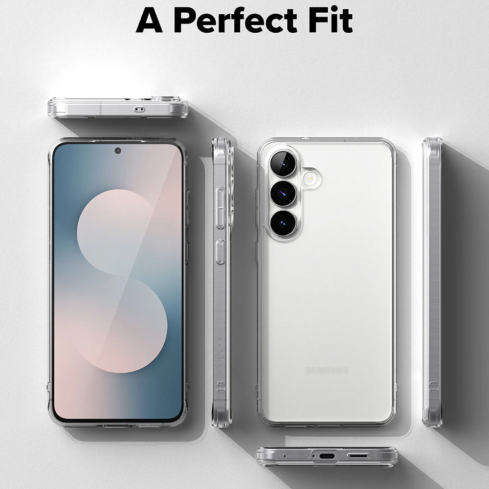 Cover til Samsung Galaxy S25 FE, Ringke, Fusion, Mat Transparent